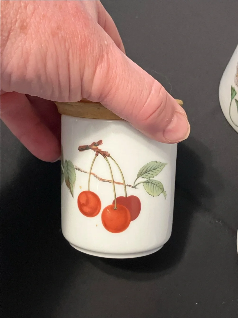 5 Portmeirion Botanic Garden Kitchen Storage Jars Canisters Lids Old Mark